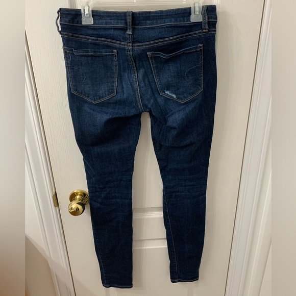 Low rise American Eagle ripped jeggings - Picture 3 of 4